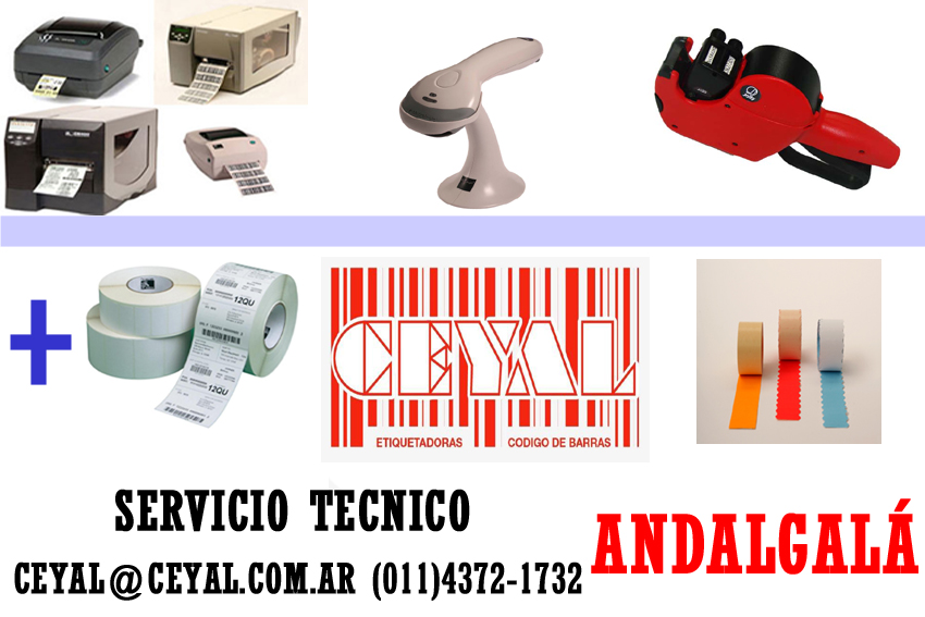 SERVICIO TECNICO ZEBRA ZM400 ANDALGALA