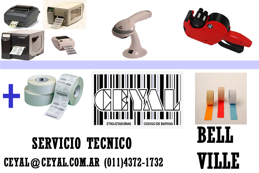 SERVICIO TECNICO DE ETIQUETADORA GK420 BELL VILLE