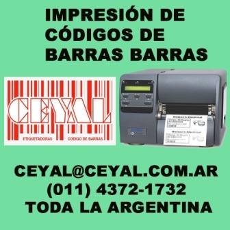 servicio de impresion de etiquetas adhesiva codigo – pda. y vencimiento Gran Buenos Aires