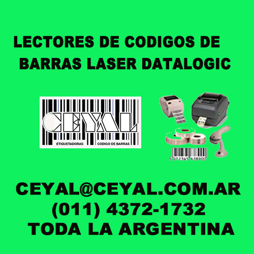 LECTORES DE CODIGOS DE BARRAS LASER PARA SUPERMERCADOS CEYAL ARGENTINA (011) 4372-1732