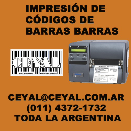 SOWTWARE LECTOR DE CODIGOS DE BARRAS CEYAL ARGENTINA (011) 4372-1732