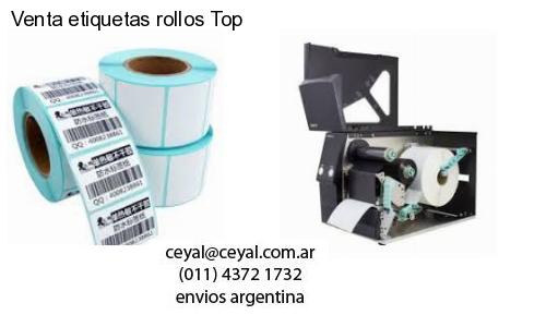 Venta etiquetas rollos Top