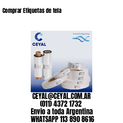 Comprar Etiquetas de tela