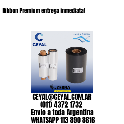 Ribbon Premium entrega inmediata!