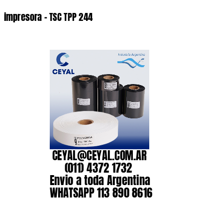 impresora – TSC TPP 244