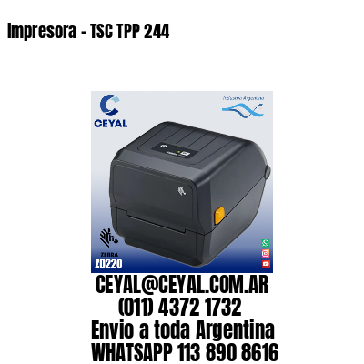 impresora - TSC TPP 244