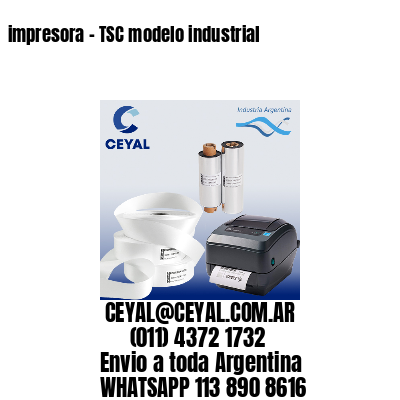 impresora - TSC modelo industrial