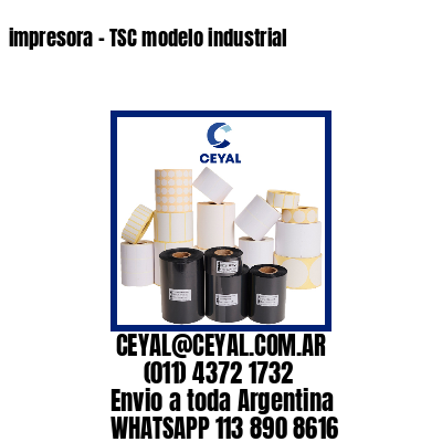 impresora - TSC modelo industrial