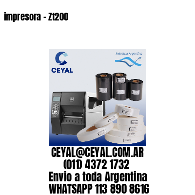 impresora – Zt200