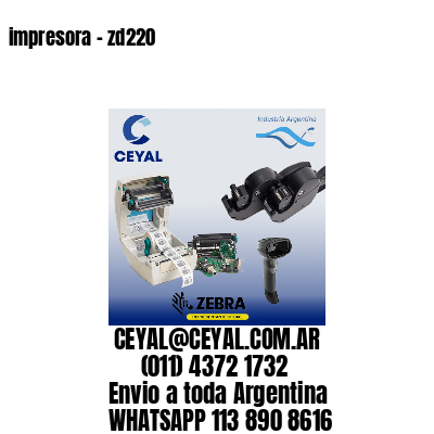 impresora - zd220