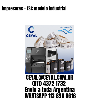 impresoras - TSC modelo industrial