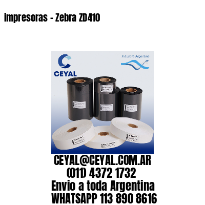 impresoras – Zebra ZD410