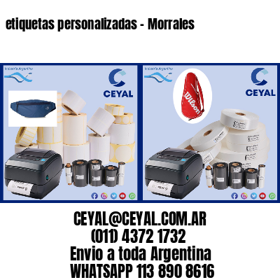 etiquetas personalizadas – Morrales