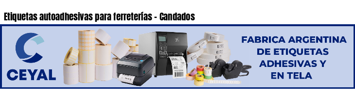 Etiquetas autoadhesivas para ferreterías - Candados