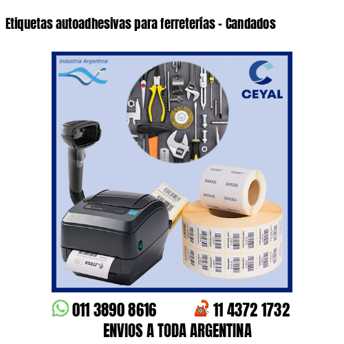 Etiquetas autoadhesivas para ferreterías – Candados