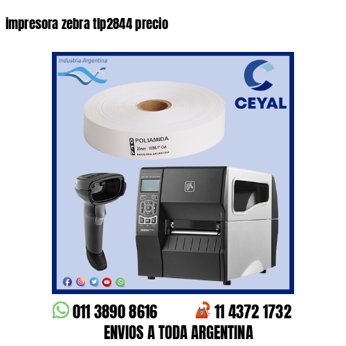 impresora zebra tlp2844 precio