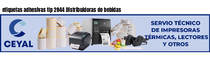 etiquetas adhesivas tlp 2844 Distribuidoras de bebidas