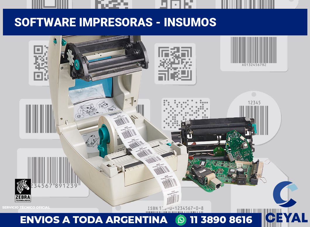 Software impresoras - Insumos