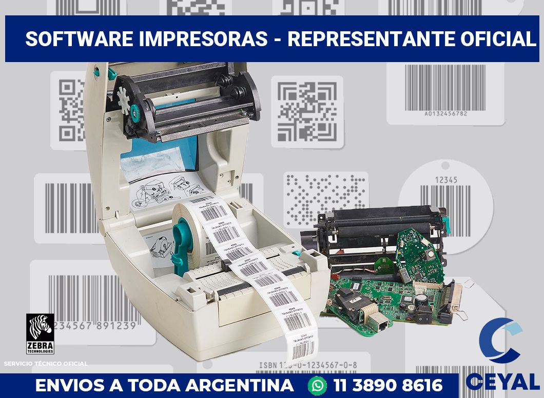 Software impresoras - Representante oficial