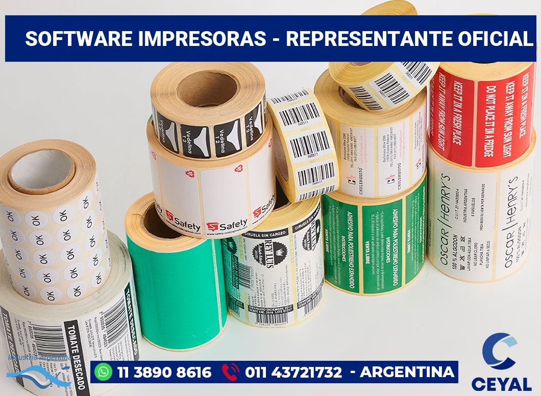 Software impresoras - Representante oficial