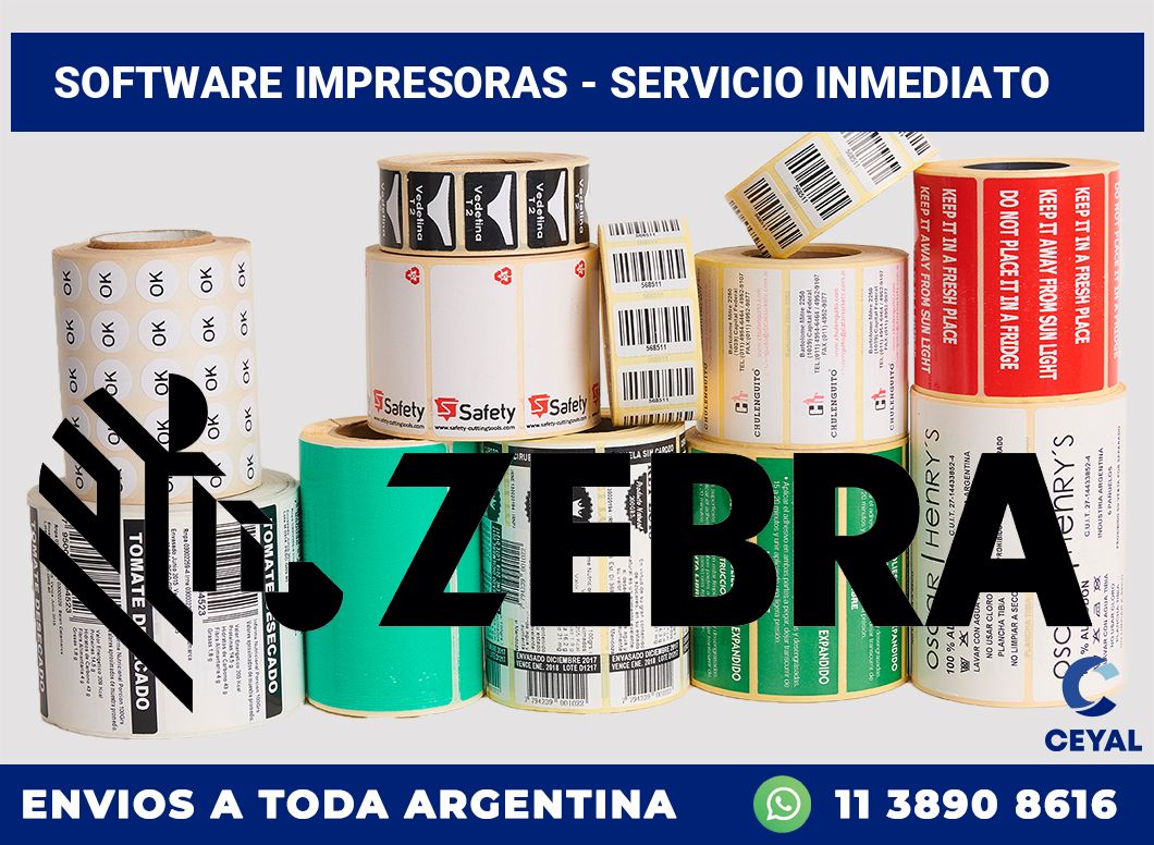 Software impresoras – Servicio inmediato