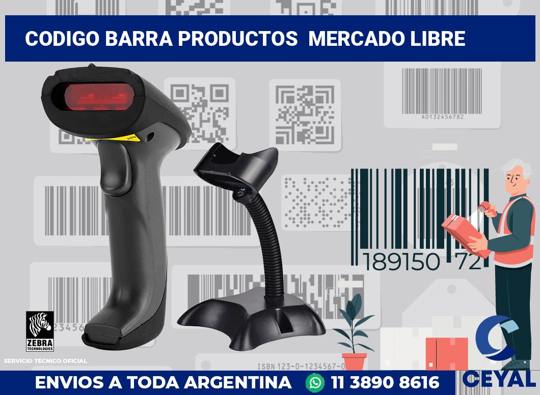 codigo barra productos  Mercado Libre