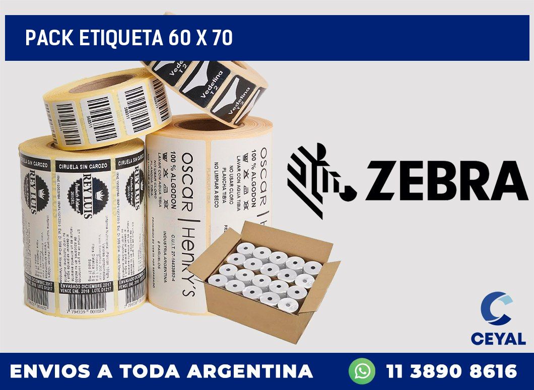 pack etiqueta 60 x 70