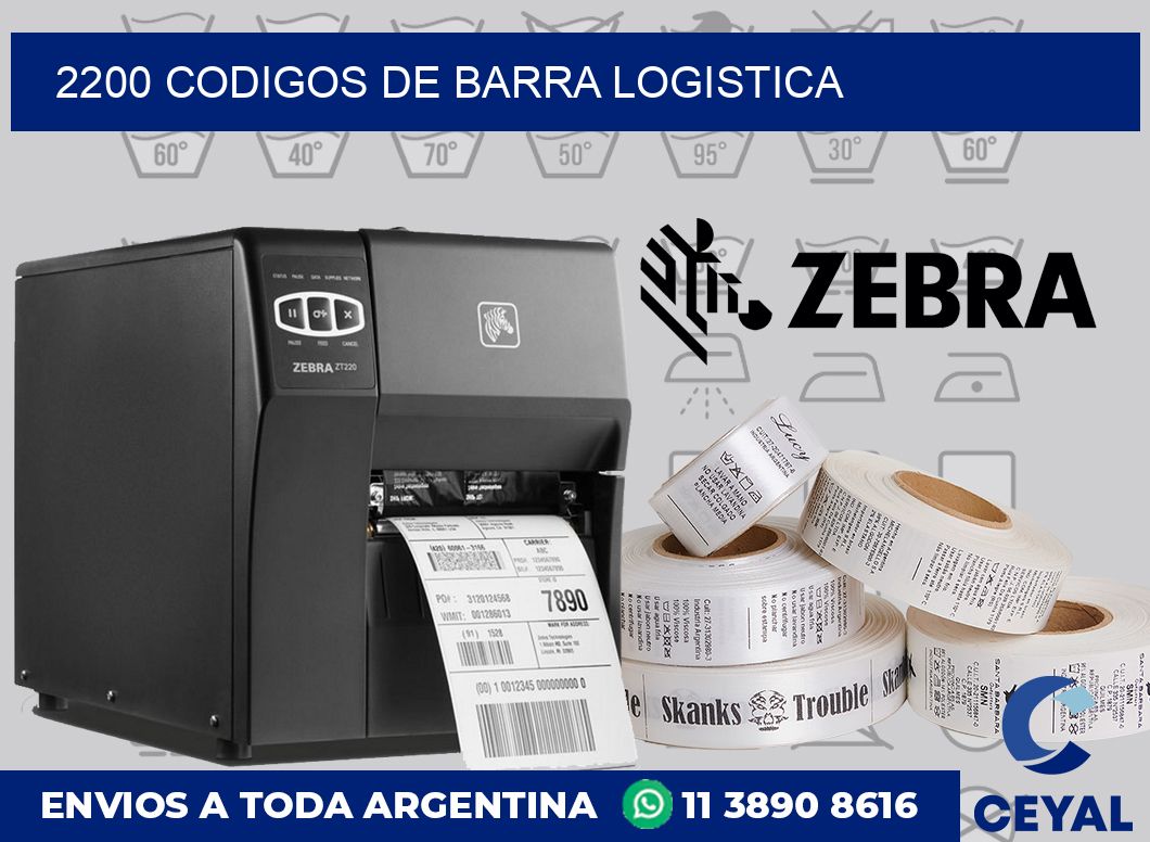 2200 Codigos de barra logistica