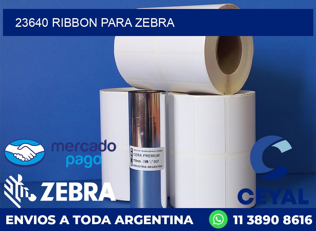 23640 ribbon para zebra