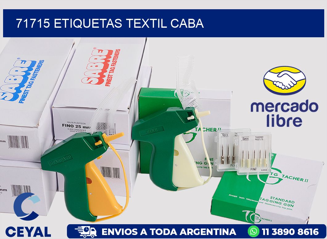 71715 etiquetas textil caba