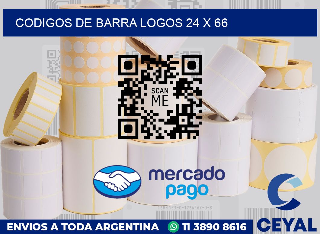 Codigos de barra logos 24 x 66