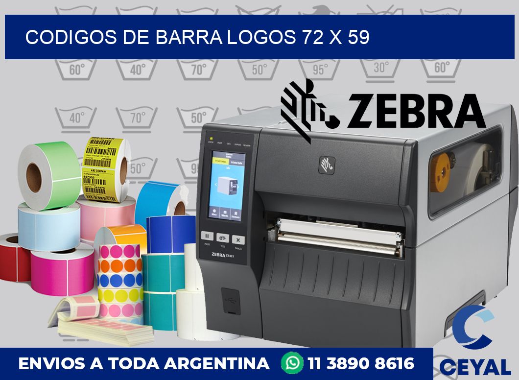 Codigos de barra logos 72 x 59