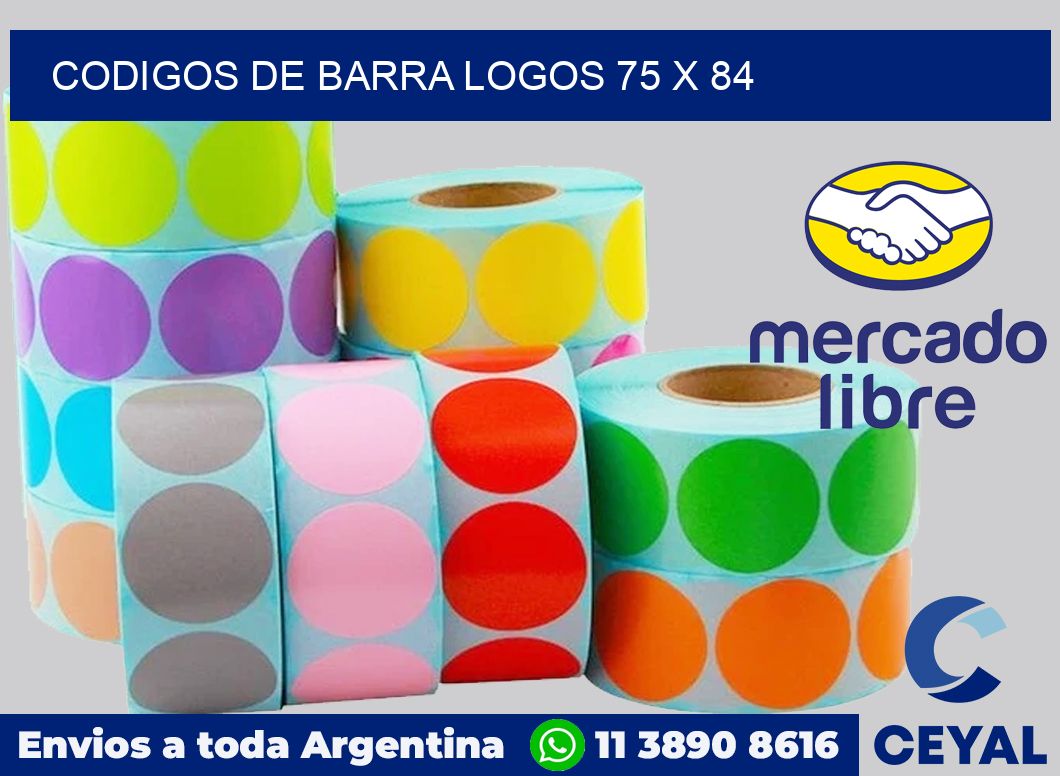 Codigos de barra logos 75 x 84