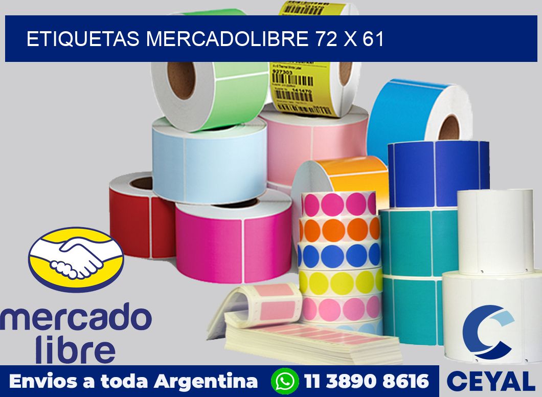 etiquetas mercadolibre 72 x 61