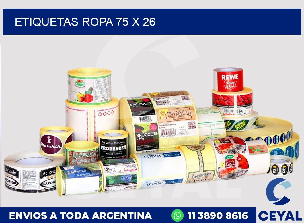 etiquetas ropa 75 x 26