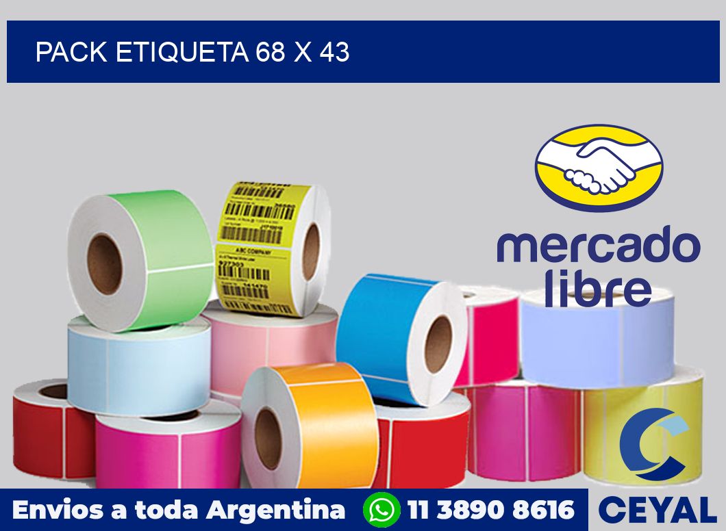 pack etiqueta 68 x 43