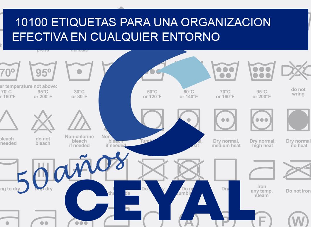 10100 ETIQUETAS PARA UNA ORGANIZACION EFECTIVA EN CUALQUIER ENTORNO