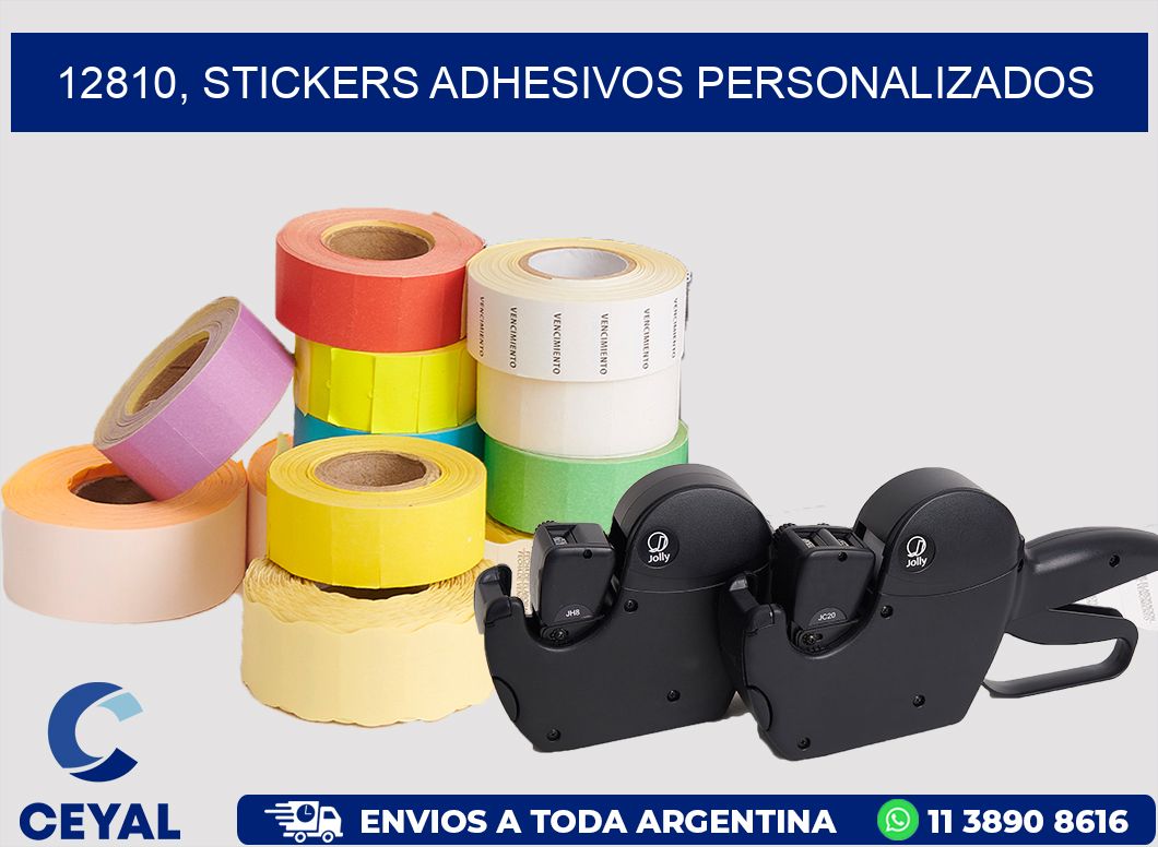 12810, stickers adhesivos personalizados