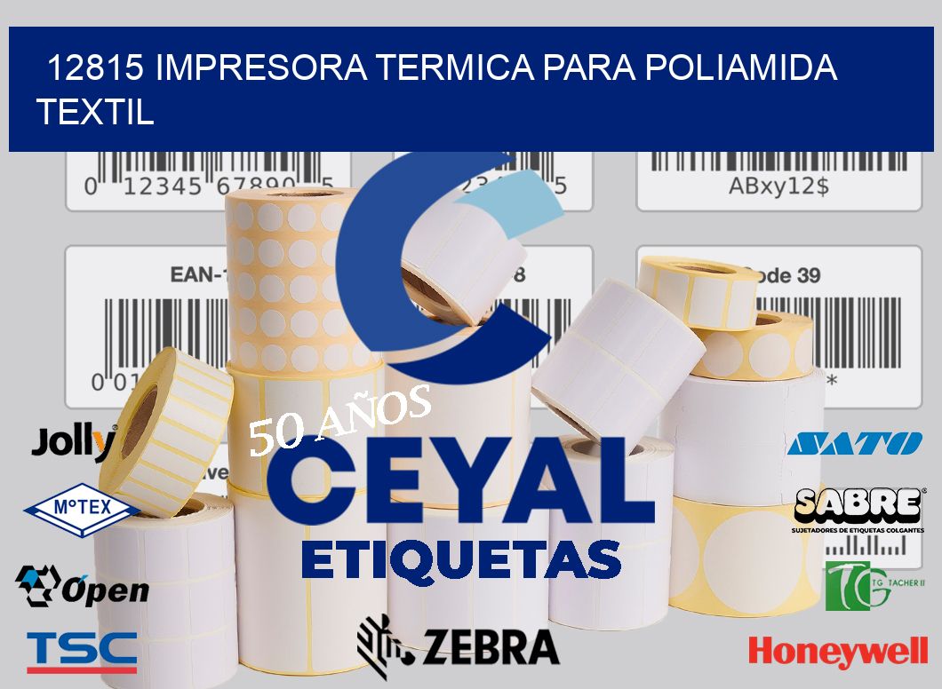 12815 IMPRESORA TERMICA PARA POLIAMIDA TEXTIL