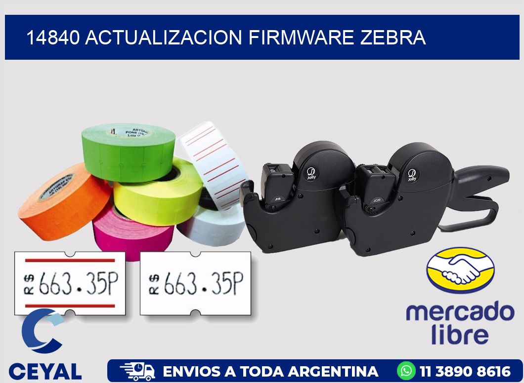 14840 ACTUALIZACION FIRMWARE ZEBRA