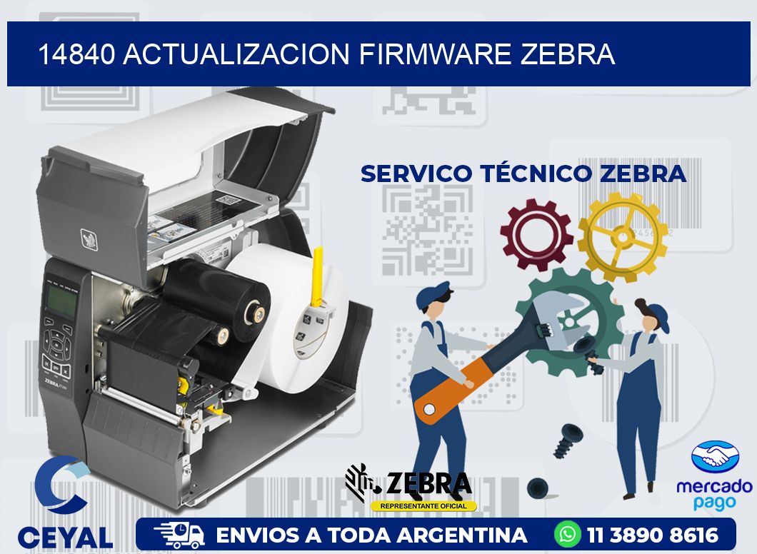 14840 ACTUALIZACION FIRMWARE ZEBRA