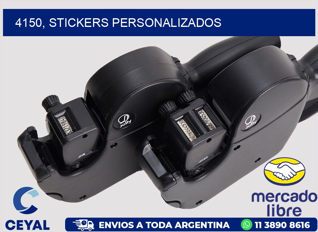 4150, stickers personalizados