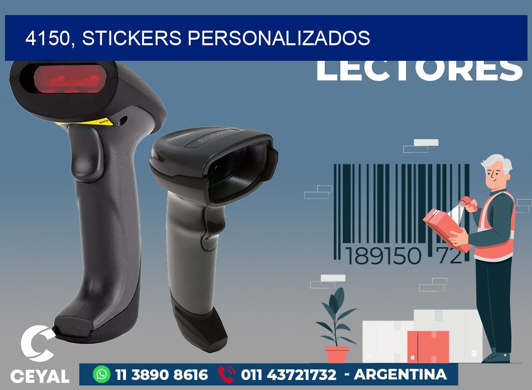 4150, stickers personalizados