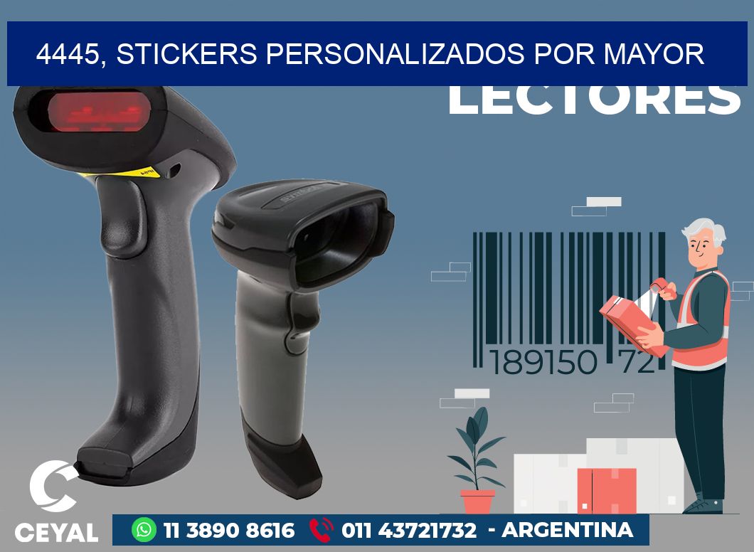 4445, stickers personalizados por mayor