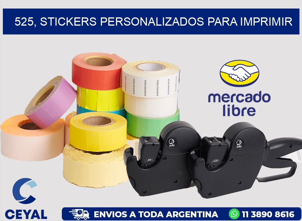 525, stickers personalizados para imprimir