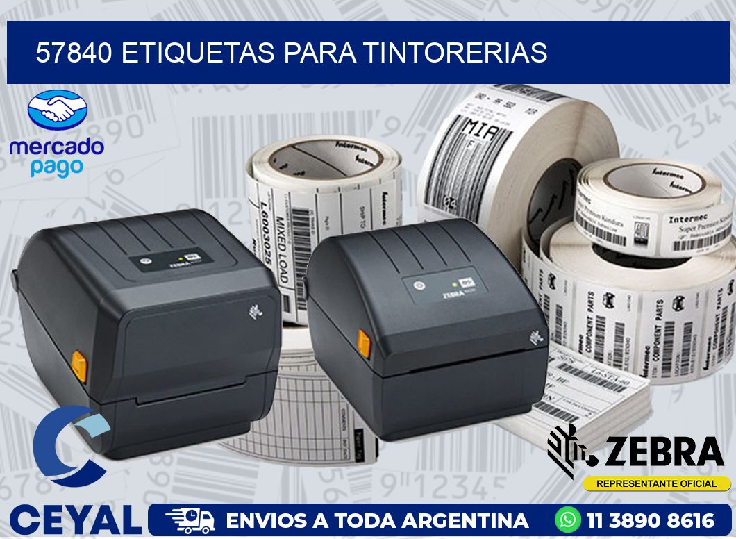 57840 ETIQUETAS PARA TINTORERIAS