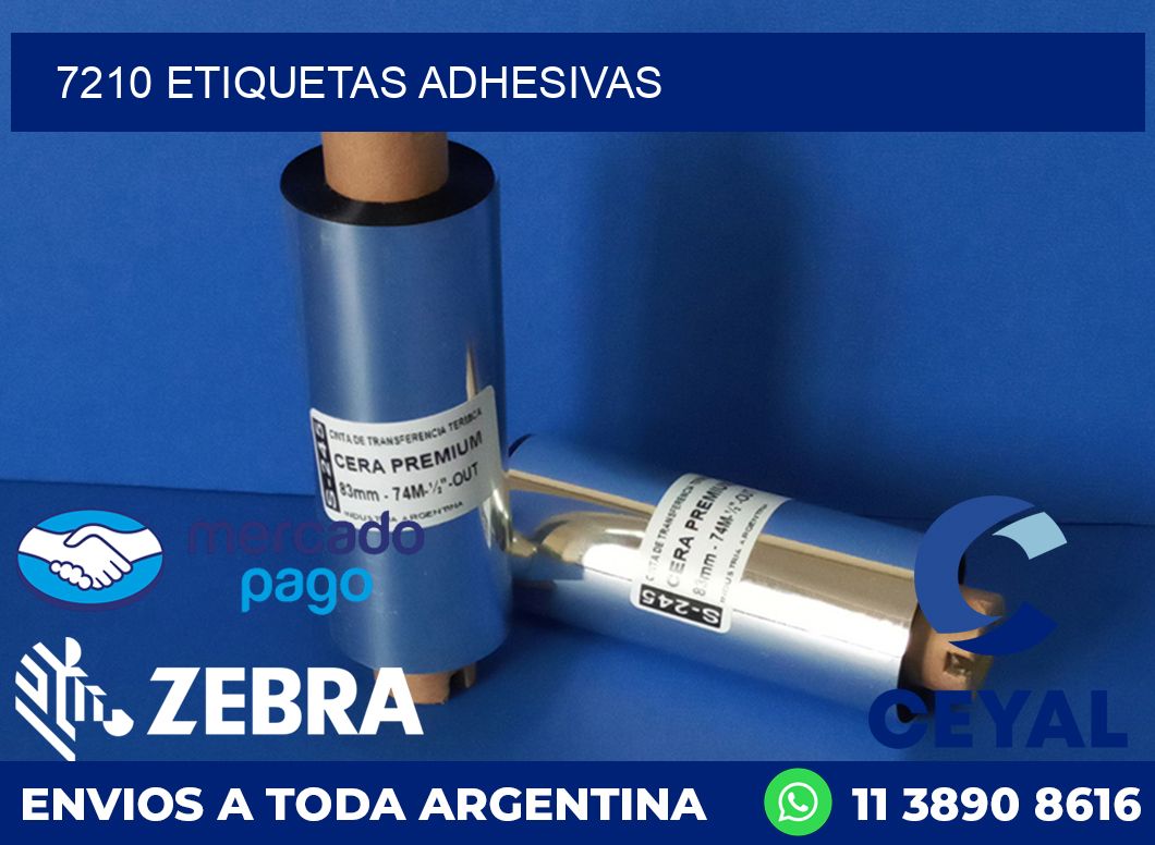 7210 ETIQUETAS ADHESIVAS