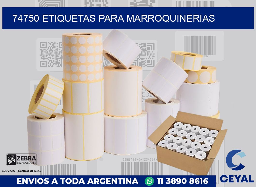 74750 ETIQUETAS PARA MARROQUINERIAS