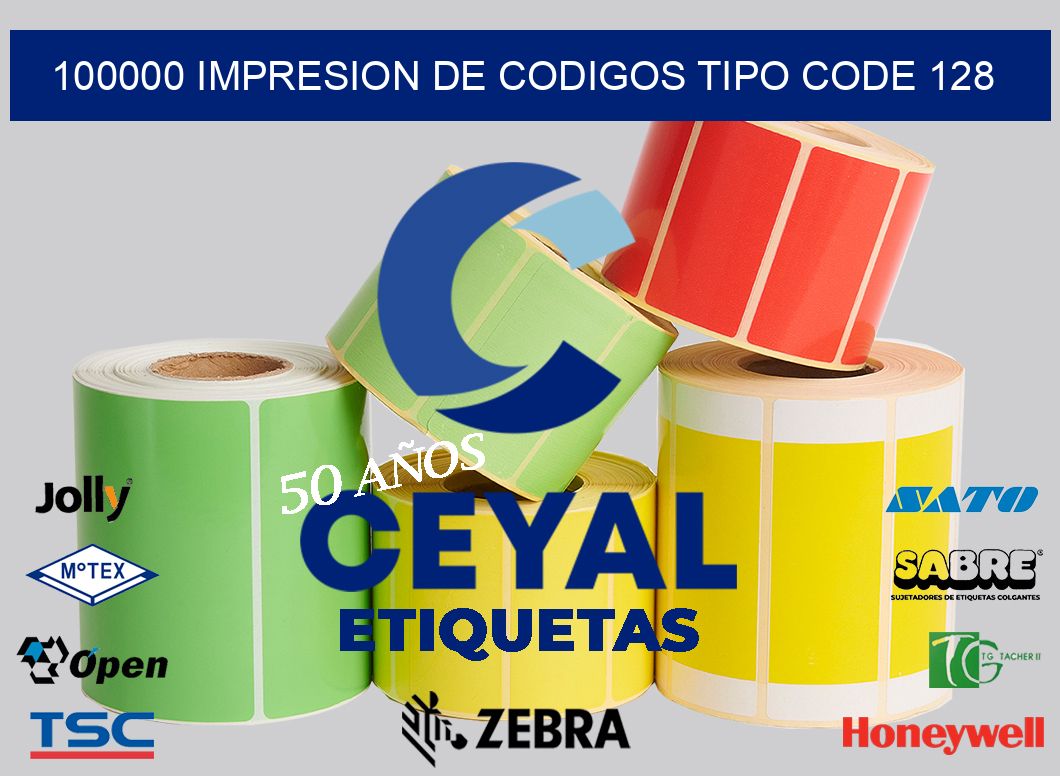 100000 IMPRESION DE CODIGOS TIPO CODE 128