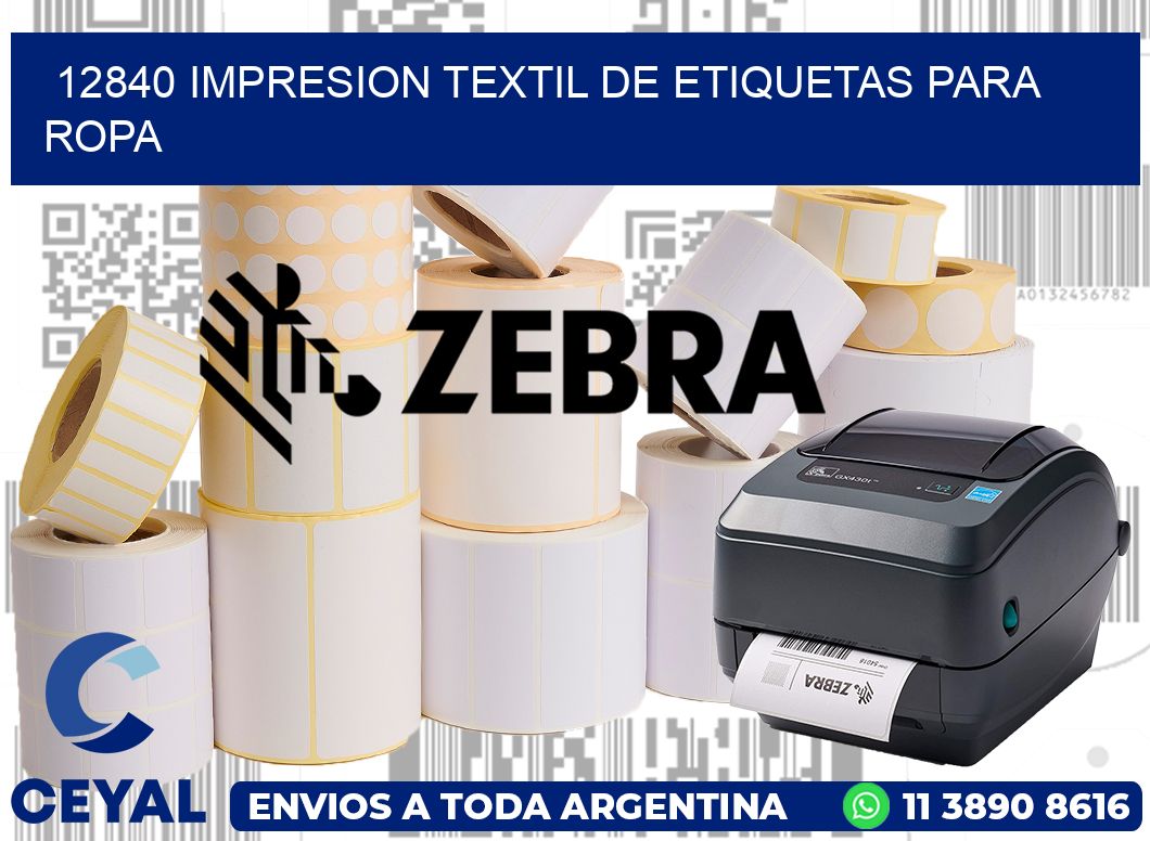 12840 IMPRESION TEXTIL DE ETIQUETAS PARA ROPA